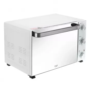 Elektrická stolová rúra Adler AD 6027, objem 48 L, 1800 W, biela
