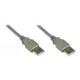 Good Connections USB2.0 kábel A-A sivý 3m