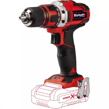 Einhell TE-CD 18/40 Li-Solo 1500 ot/min rýchloupínacie skľučovadlo 1,1 kg čierna, červená