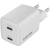 Canyon CU35CC GaN 35 W 2xPD sieťová nabíjačka, biela