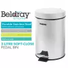 Šliapací odpadkový kôš Beldray LA038098SSAFEU7 3 litre soft-close nerez