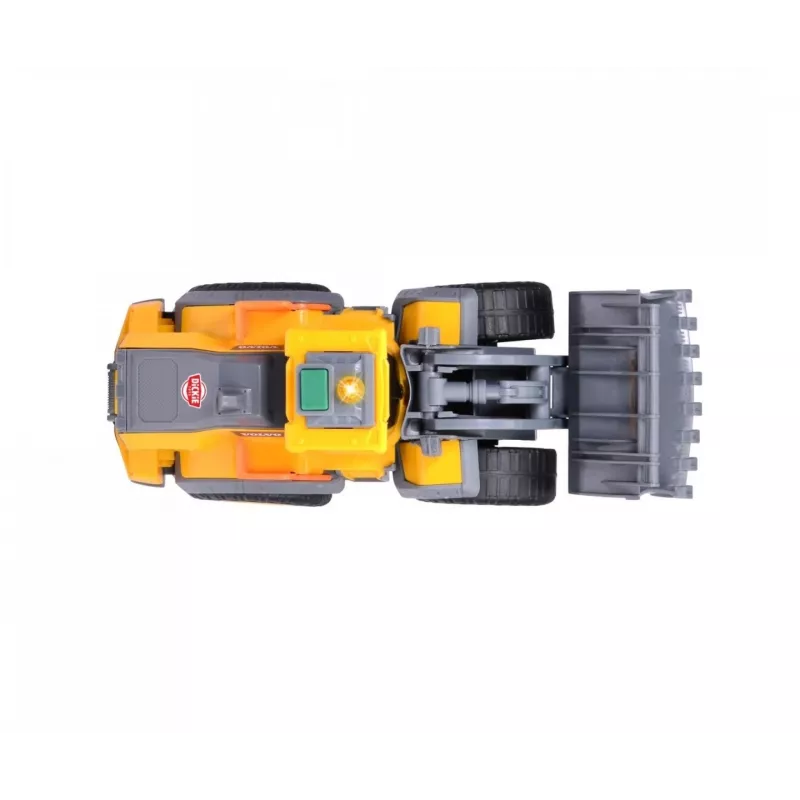 Dickie Toys Volvo kolesový nakladač so svetlom a zvukom (203723006)
