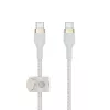 Belkin BOOSTCHARGE PRO Flex USB kábel 3 m USB 2.0 USB C biely (CAB011BT3MWH)