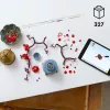 LEGO Icons slivkové kvety dekoračná súprava 10369, viacfarebná