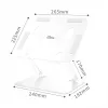 MEDIA-TECH stojan na notebook – stojan na notebook MT2661W (biela)