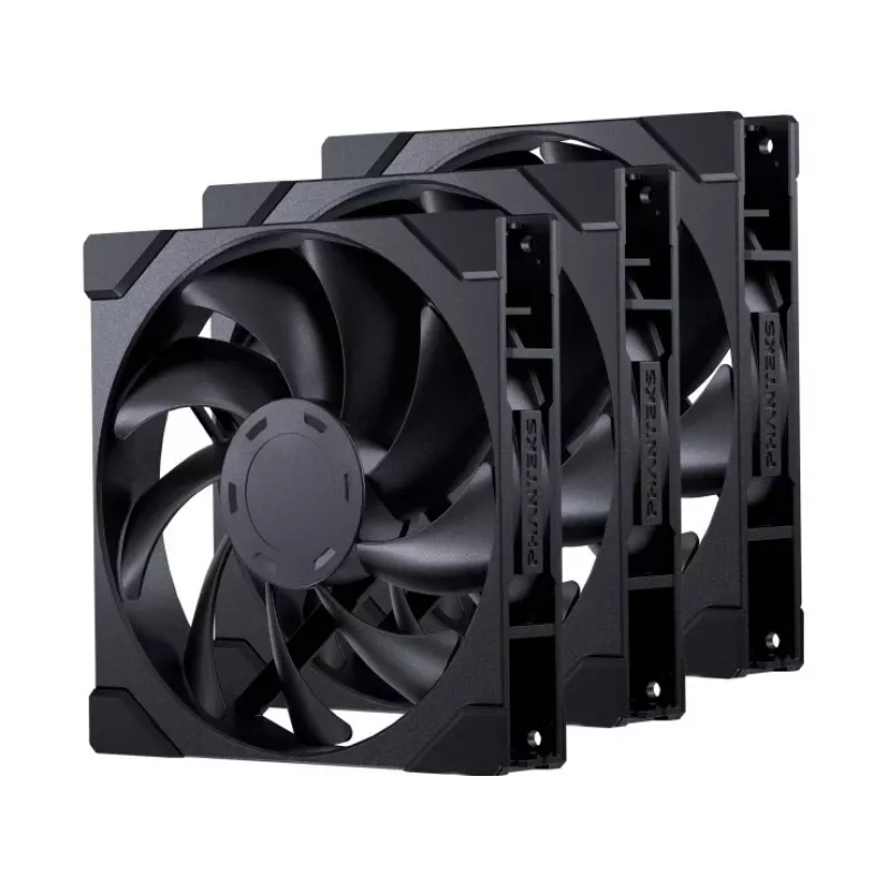 Phanteks M25 Gen2 140mm PWM ventilátor skrine - balenie 3 ks, čierny