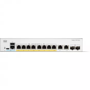 CISCO Catalyst 1200 8-portový switch / PoE+ s 120W výkonovým rozpočtom / 2 x 1G SFP uplinky (C1200-8FP-2G)