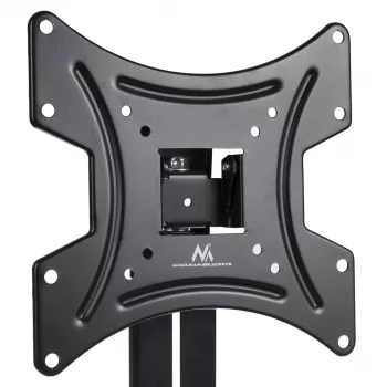 TV nástenný držiak MACLEAN MC-451 s policou a nastavením náklonu, VESA 75x75–200x200 mm, do 20 kg, pre obrazovky 15
