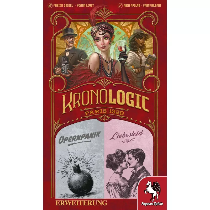 Kronologic - Paris1920: Liebesleid & Opernpanik, rozšírenie spoločenskej hry