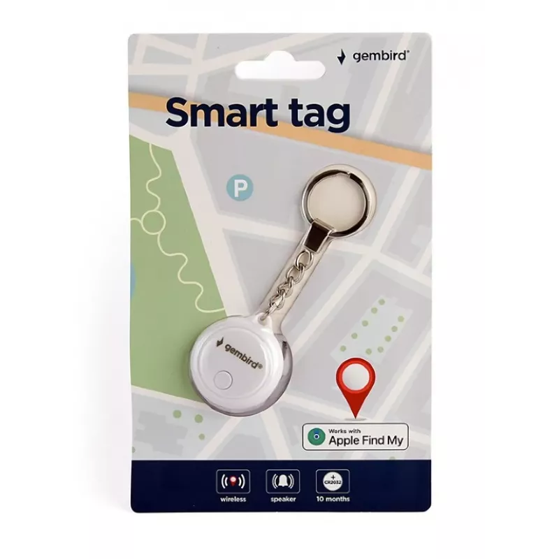 Smart Tag Gembird TA-TAG-01-W biely