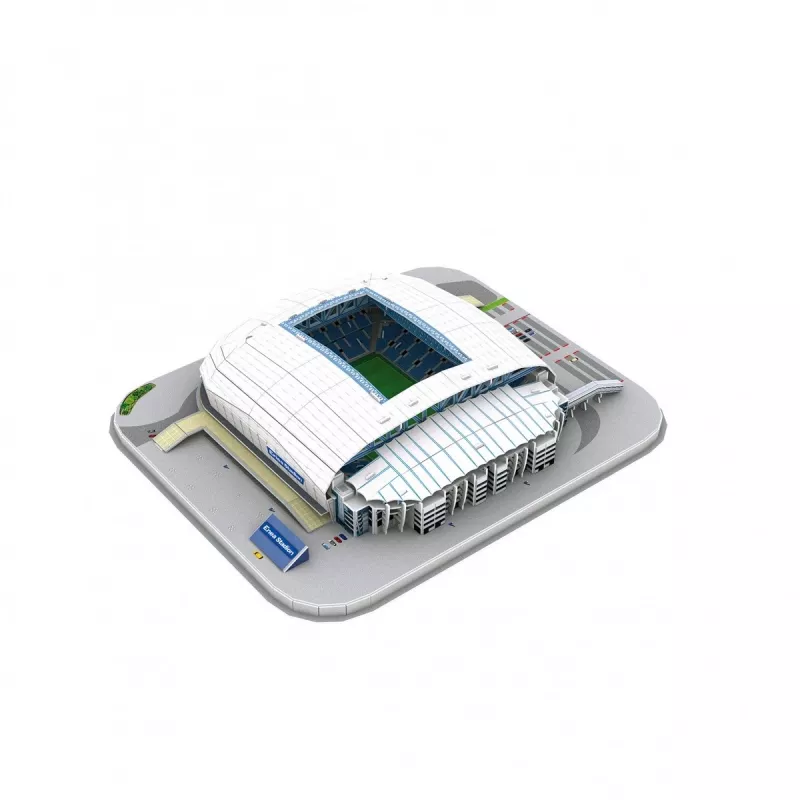 3D puzzle cubicfun model štadióna Lech-Poznaň – replika štadióna v mierke na zostavenie, kartónové diely, číslo modelu 306-20257