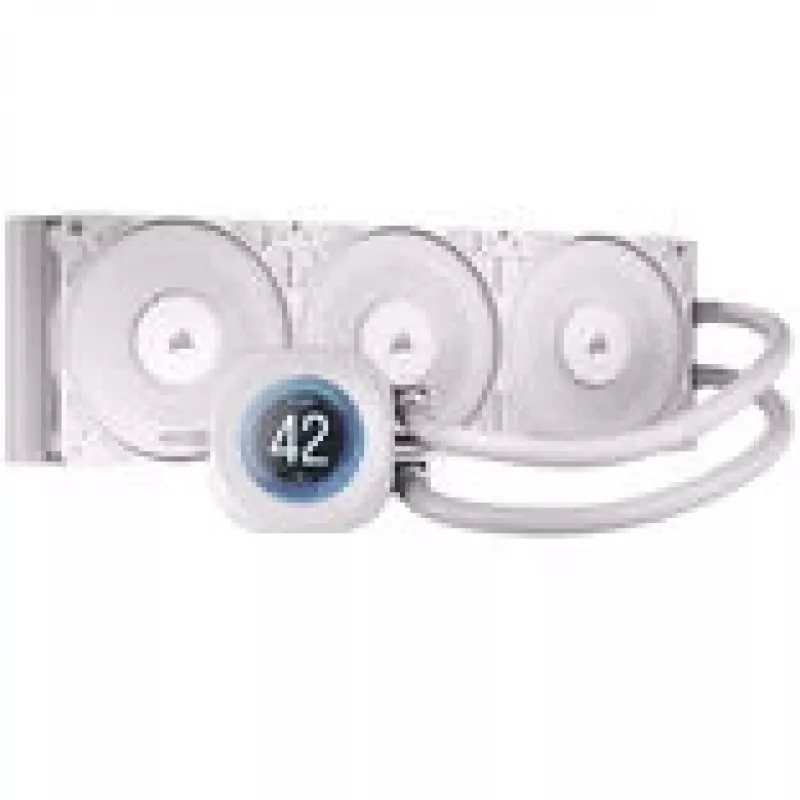 All-in-One kvapalinový chladič Corsair Nautilus 360 RS 12 cm biely