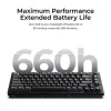 Mechanická klávesnica Keychron V1 Ultra 8K — 75 % QWERTY, Bluetooth, káblová, RGB, čierna