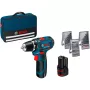 Bosch GSR 12V-15 Professional 1300 RPM 600 g čierna, modrá