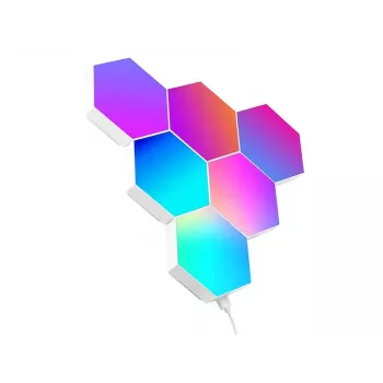 Vstavaný RGB LED panel TRACER Smart Hexagon Tracer 47256 Ambience TRAOSW47256