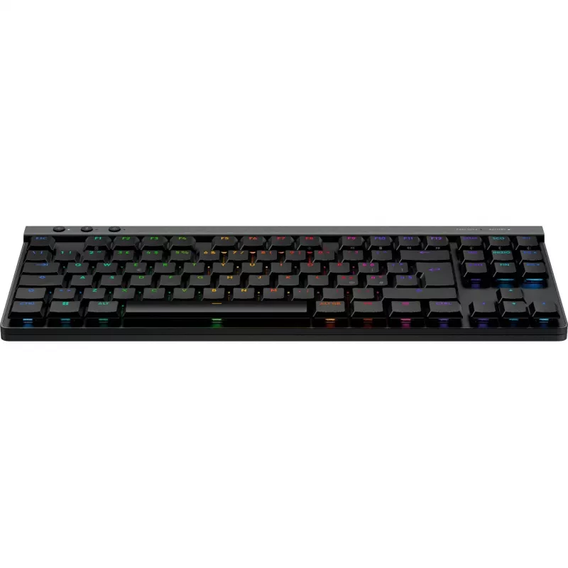LOGITECH G515 LIGHTSPEED TKL bezdrôtová herná klávesnica - ČIERNA - PAN - 2.4GHZ/BT - EMEA28i-935 - Taktilná