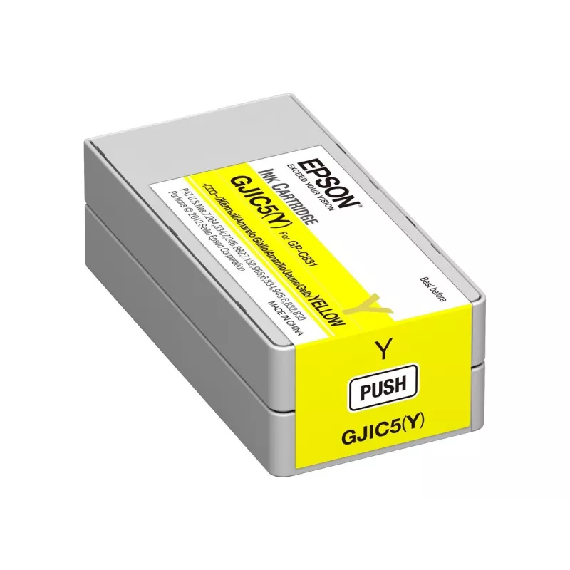 Epson GJIC5(Y): atramentová kazeta pre ColorWorks C831 (žltá) (MOQ=10)