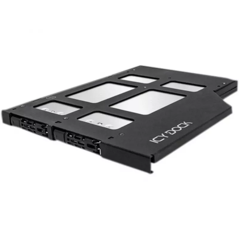 ICY DOCK - ToughArmor MB852M2PO-B - 2x M.2 NVMe PCIe 4.0 SSD na 2x OCuLink Ultra Slim výmenný rámik