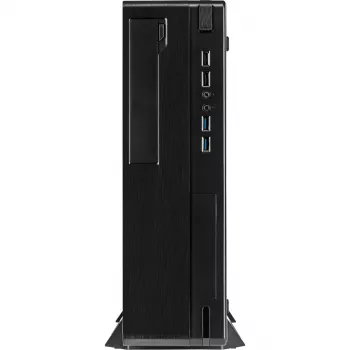 Inter-Tech IT-502 desktop - tower - micro ATX - bez napájacieho zdroja - USB/Audio (88881234)