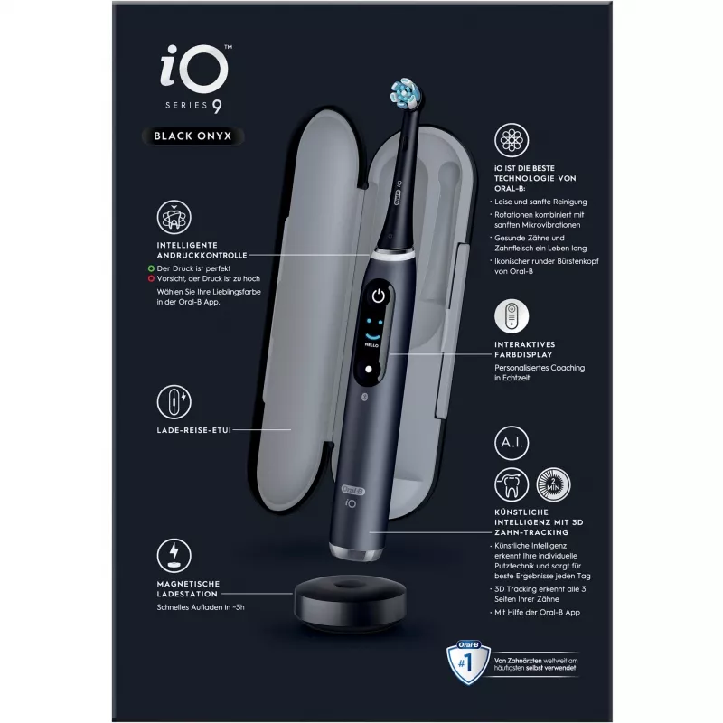 Oral-B iO Series 9 Luxe Edition Black Onyx zubná kefka