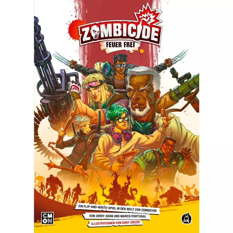 Zombicide Feuer Frei rodinná hra