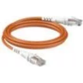 Patchsee ThePATCHCORD RJ45 patch kábel Kat. 6A, U/UTP, extra tenký, oranžový, 0,15 m (TPC-OR-U/0.5)