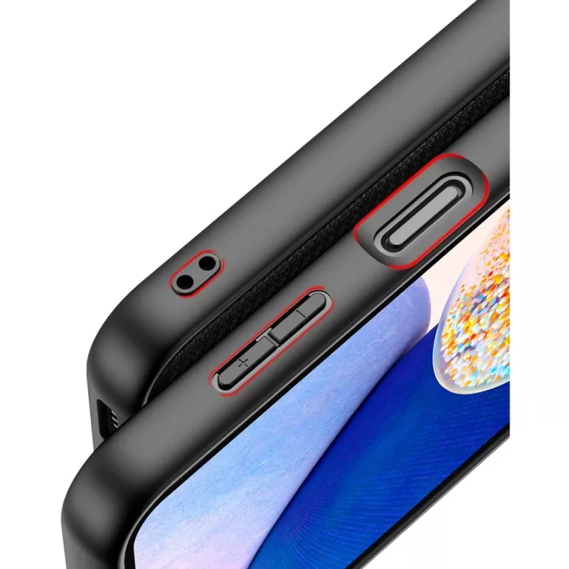 StyleShell NYLO, puzdro na telefón Čierna, Samsung Galaxy A15 5G / A15 4G