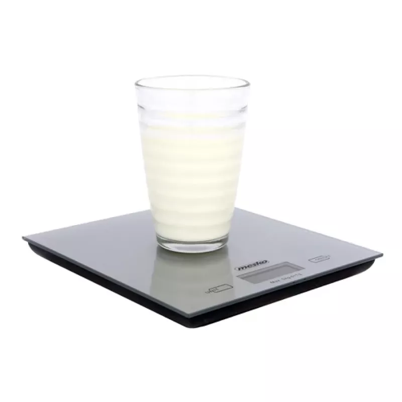 Mesko | kuchynská váha | MS 3145 | maximálna nosnosť 5 kg | dielik 1 g | typ displeja LCD | strieborná