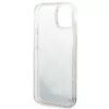 Karl Lagerfeld KLHCP14MLMNMS iPhone 14 Plus 6.7 hardcase strieborná / strieborná Liquid Glitter Monogram