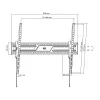 Držiak na stenu/strop SBOX PLB-4269T-2 pre displeje 43–100 kg, platforma 900×600 mm