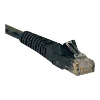 Eaton Tripp Lite séria Cat6 gigabitový snagless molded (UTP) ethernetový kábel (RJ45 M/M), PoE, čierny, 1,52 m - patch kábel - RJ-45 (M) na RJ-45 (M) - 1,52 m - UTP - CAT 6 - Moulded