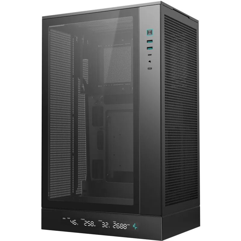DeepCool CH270 skriňa (R-CH270-BKNDM0-G-1)