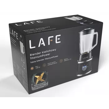 LAFE stolný mixér TITANIUMPOWER 1300 W 1,5 L čierny