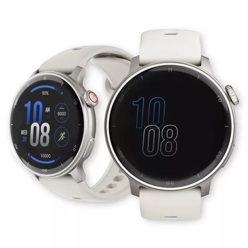 Smartwatch Stelio Activ GPS 46 mm strieborná STSWA101SR, GPS, 46 mm puzdro