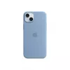 Apple iPhone 15 Plus silikónové puzdro s MagSafe - Winterblau