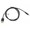 Kábel Lanberg CA-USBO-10CC-0010-BK (USB 2.0 konektor samec - USB 2.0, USB, Type-C konektor samec, 1m, čierny) (CA-USBO-10CC-0010-BK)