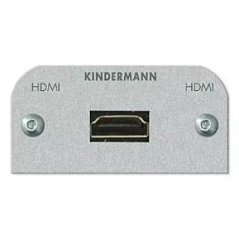 Zásuvka Kindermann 7441000561 strieborná