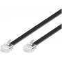 Telefónny kábel MicroConnect MPK106B RJ12 RJ12 6 m čierny