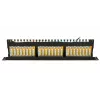 Patch panel Extralink CAT5E STP V2 24 portov