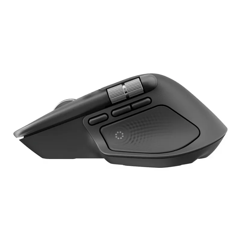 Logitech MX Master 4 – myš – Bluetooth, 2,4 GHz – Graphite