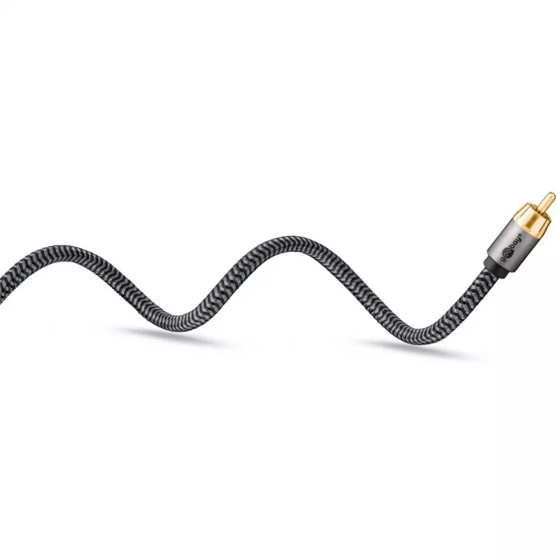 Goobay 65296. Konektor 1: RCA, konektor 1 pohlavie: samec, konektor 2: RCA, konektor 2 pohlavie: samec, materiál kábla: meď,