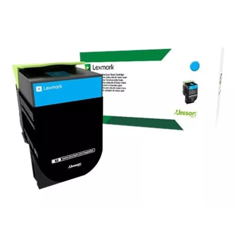 Toner Lexmark 802SC 2000 strán cyan