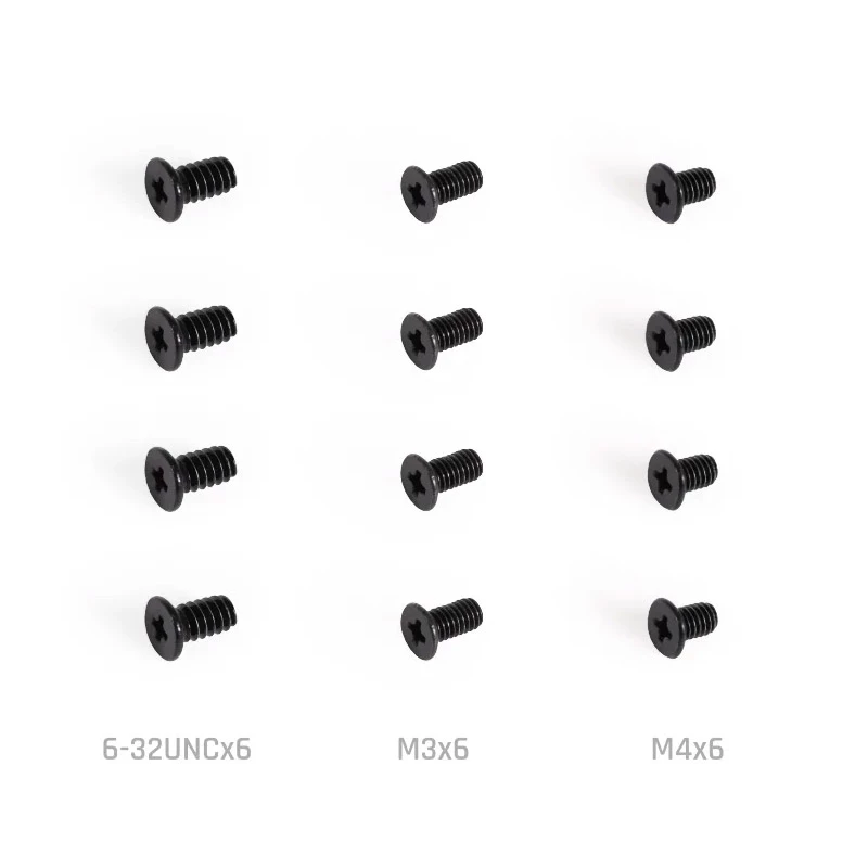Montážna sada Alphacool 15725 čierna nerez 25 mm 10 g