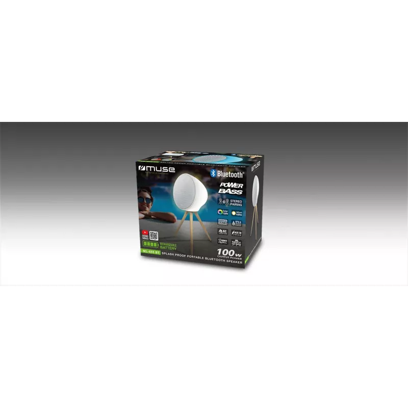 Muse ML-655 BT prenosný Bluetooth reproduktor | Muse | prenosný Bluetooth reproduktor | ML-655 BT | Bluetooth | prenosný | bezdrôtové pripojenie