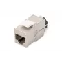 Digitus CAT 6A Keystone modul, tienený, s inteligentným správcom káblov