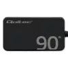 Qoltec 90W GaN Super Fast SLIM nástenná nabíjačka | XP | 5-20V | 4,5A | USB-C 3.1 | notebook | MacBook | smartfón | + kábel