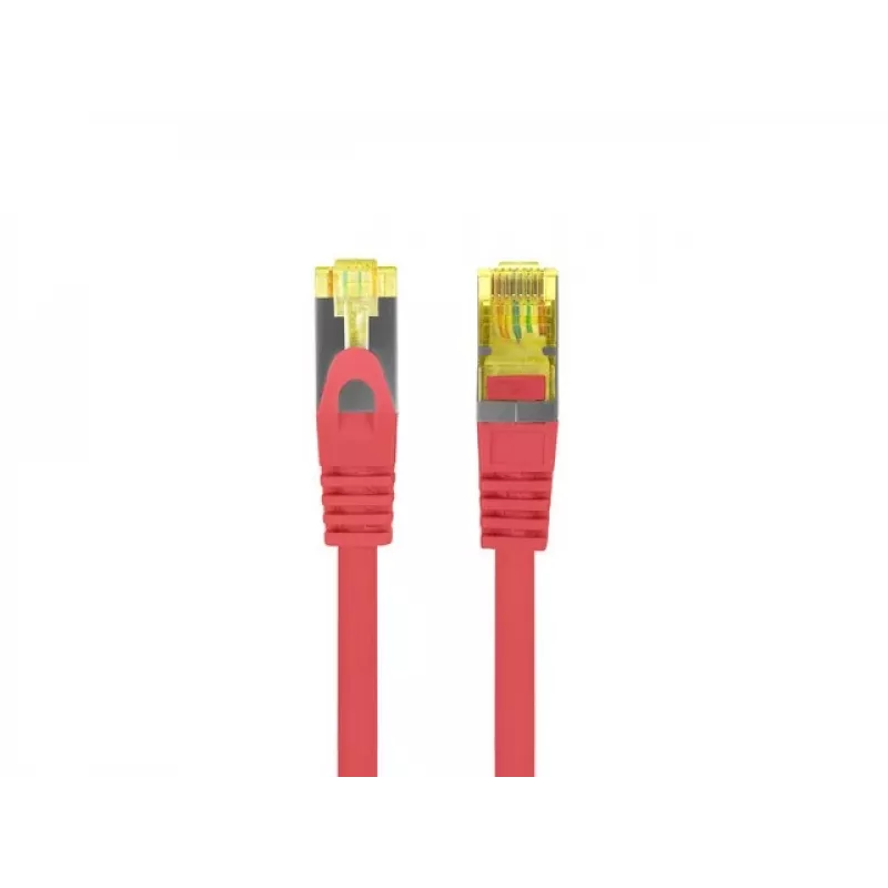 Sieťový kábel Lanberg PATCHCORD KAT.6A S/FTP LSZH CU 0,5M červený