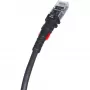 Sieťový kábel PatchSee TP-6A-F/5 čierny 1,5 m Cat6a F/FTP
