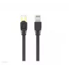 Sieťový kábel UNITEK C1811EBK RJ-45 RJ-45 3 m čierny