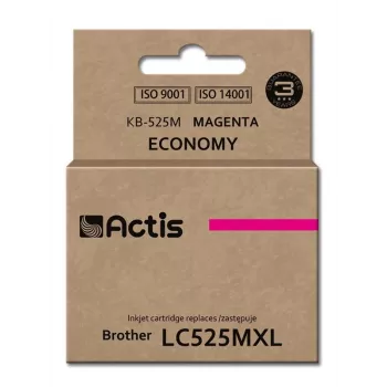 Actis KB-525M atrament (náhrada za Brother LC525M; Standard; 15 ml; purpurová)